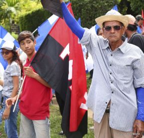Capitalinos se movilizan por la Justicia, Paz y Vida