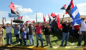 Capitalinos se movilizan por la Justicia, Paz y Vida