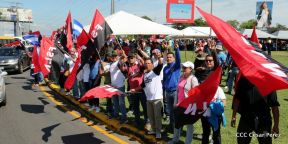 Capitalinos se movilizan por la Justicia, Paz y Vida