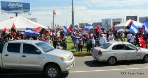 Capitalinos se movilizan por la Justicia, Paz y Vida