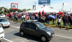 Capitalinos se movilizan por la Justicia, Paz y Vida