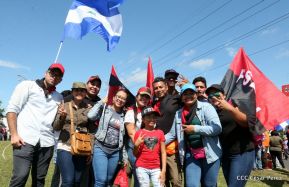 Capitalinos se movilizan por la Justicia, Paz y Vida