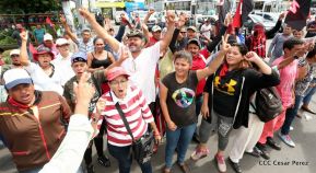 Capitalinos se movilizan por la Justicia, Paz y Vida