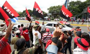 Capitalinos se movilizan por la Justicia, Paz y Vida