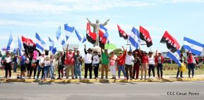 Capitalinos se movilizan por la Justicia, Paz y Vida