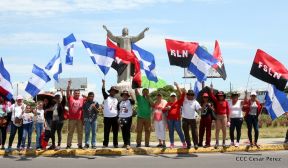 Capitalinos se movilizan por la Justicia, Paz y Vida