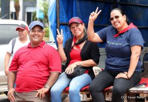 Capitalinos se movilizan por la Justicia, Paz y Vida