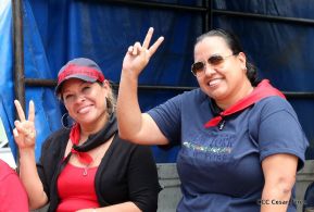 Capitalinos se movilizan por la Justicia, Paz y Vida