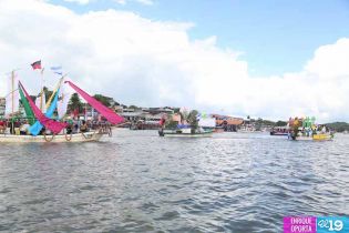 V Carnaval Acuático en Río San Juan de Nicaragua