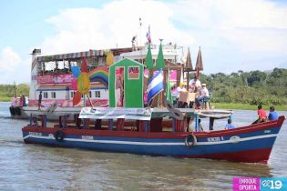 V Carnaval Acuático en Río San Juan de Nicaragua