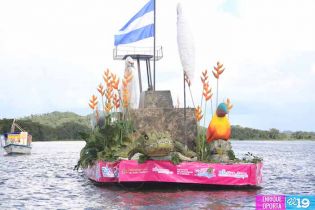 V Carnaval Acuático en Río San Juan de Nicaragua