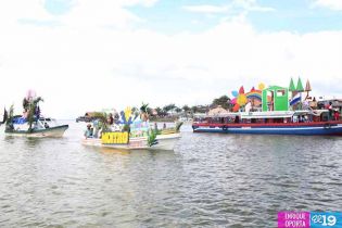V Carnaval Acuático en Río San Juan de Nicaragua