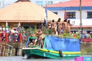 V Carnaval Acuático en Río San Juan de Nicaragua