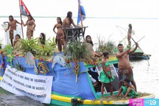 V Carnaval Acuático en Río San Juan de Nicaragua