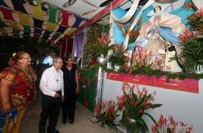 Inauguran exposición de los Santos Patronos