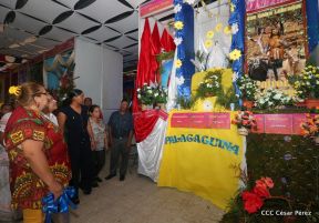 Inauguran exposición de los Santos Patronos
