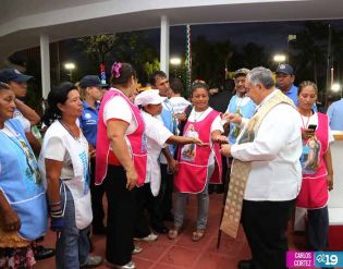 Inauguración de Tiangue La Purísima en Avenida Bolivar