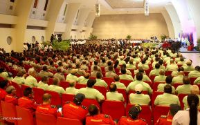 Acto del 39 aniversario del Ministerio de Gobernación
