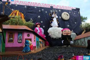 Altares móviles recorren Managua