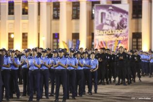 Daniel y Rosario presiden XVI acto de graduación de cadetes de la Policía