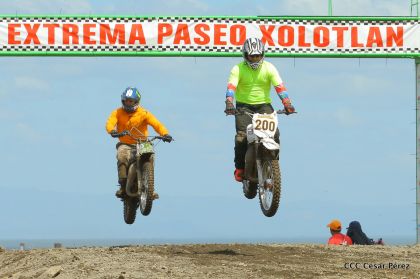 ¡Rugir de motores en el Paseo Xolotlán!