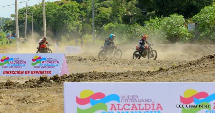 ¡Rugir de motores en el Paseo Xolotlán!