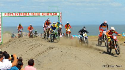 ¡Rugir de motores en el Paseo Xolotlán!