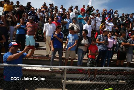 ¡Rugir de motores en el Paseo Xolotlán!