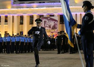 Daniel y Rosario presiden XVI acto de graduación de cadetes de la Policía