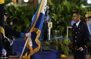 Daniel y Rosario presiden XVI acto de graduación de cadetes de la Policía
