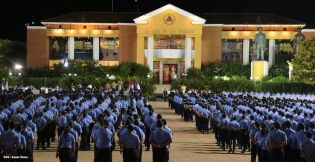 Daniel y Rosario presiden XVI acto de graduación de cadetes de la Policía