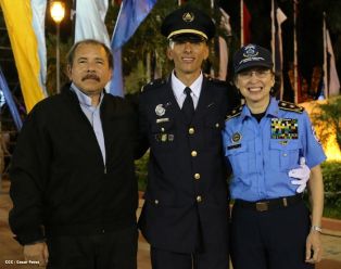 Daniel y Rosario presiden XVI acto de graduación de cadetes de la Policía