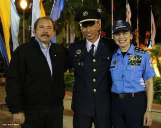 Daniel y Rosario presiden XVI acto de graduación de cadetes de la Policía