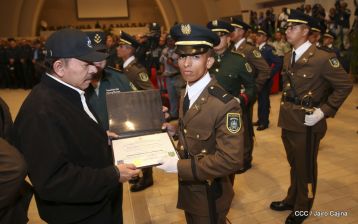 XXIII Graduación del Centro Superior de Estudios Militares “General José Dolores Estrada” del Ejército de Nicaragua