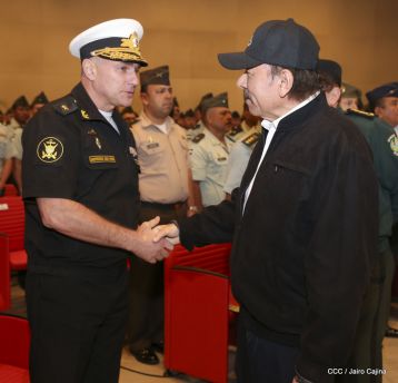 XXIII Graduación del Centro Superior de Estudios Militares “General José Dolores Estrada” del Ejército de Nicaragua