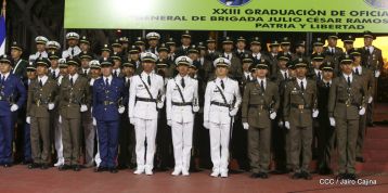 XXIII Graduación del Centro Superior de Estudios Militares “General José Dolores Estrada” del Ejército de Nicaragua