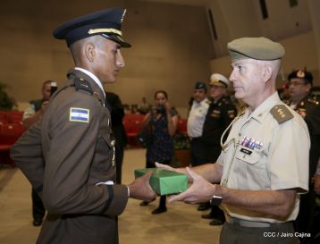 XXIII Graduación del Centro Superior de Estudios Militares “General José Dolores Estrada” del Ejército de Nicaragua