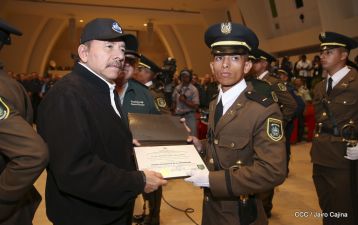 XXIII Graduación del Centro Superior de Estudios Militares “General José Dolores Estrada” del Ejército de Nicaragua