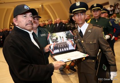 XXIII Graduación del Centro Superior de Estudios Militares “General José Dolores Estrada” del Ejército de Nicaragua