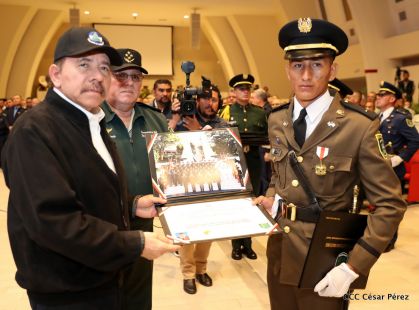 XXIII Graduación del Centro Superior de Estudios Militares “General José Dolores Estrada” del Ejército de Nicaragua