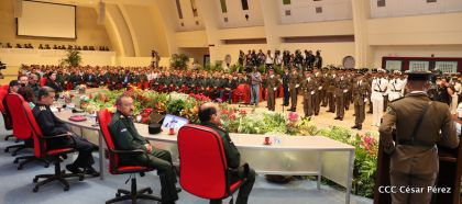 XXIII Graduación del Centro Superior de Estudios Militares “General José Dolores Estrada” del Ejército de Nicaragua