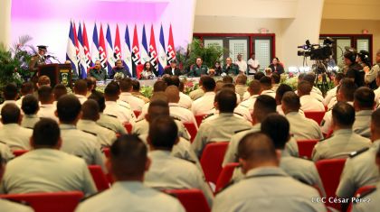 XXIII Graduación del Centro Superior de Estudios Militares “General José Dolores Estrada” del Ejército de Nicaragua