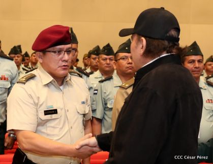 XXIII Graduación del Centro Superior de Estudios Militares “General José Dolores Estrada” del Ejército de Nicaragua