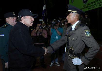 XXIII Graduación del Centro Superior de Estudios Militares “General José Dolores Estrada” del Ejército de Nicaragua