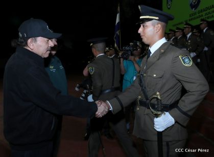 XXIII Graduación del Centro Superior de Estudios Militares “General José Dolores Estrada” del Ejército de Nicaragua
