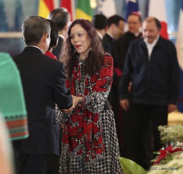 ¡Bienvenidos a Nicaragua en nombre de la Paz!