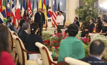 ¡Bienvenidos a Nicaragua en nombre de la Paz!