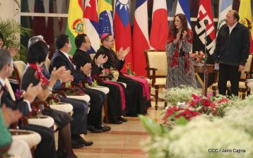 ¡Bienvenidos a Nicaragua en nombre de la Paz!