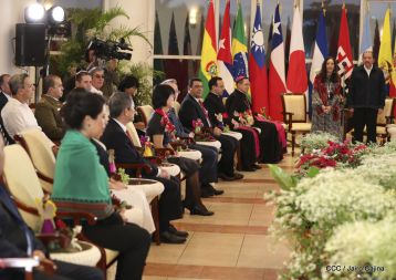 ¡Bienvenidos a Nicaragua en nombre de la Paz!