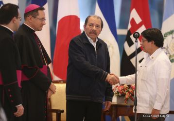 ¡Bienvenidos a Nicaragua en nombre de la Paz!